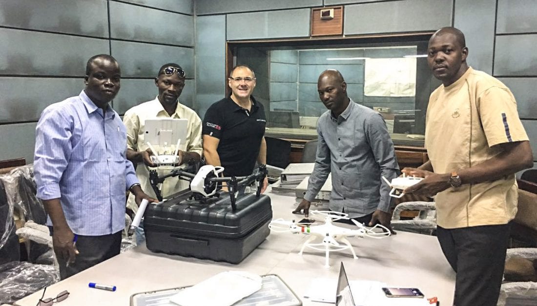 Los drones profesionales de Aerocamaras aterrizan en Mali