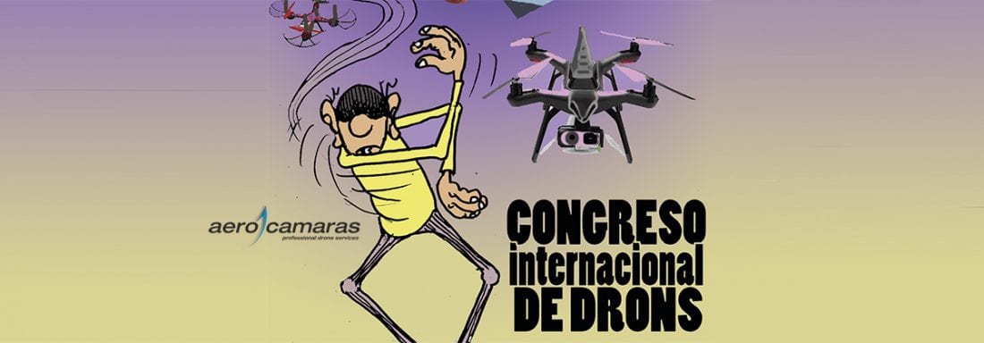 Cartel Congreso drones Ourense DICGalicia