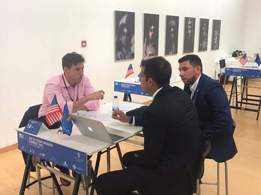Encuentro de Aerocamaras en la Misión Comercial de Ourense