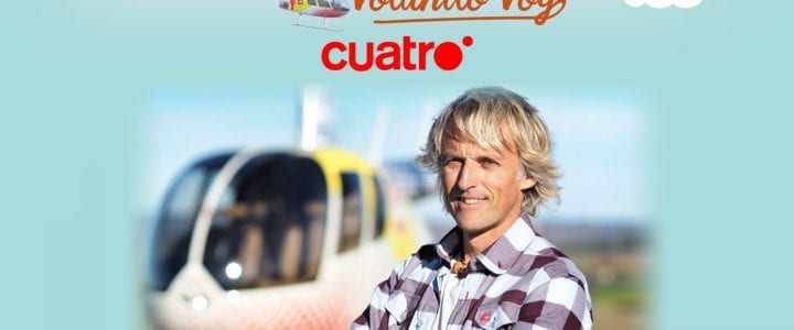 Jesús Calleja apuesta de nuevo por Aerocamaras para su nueva temporada de Volando Voy!