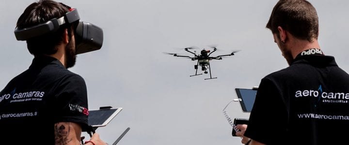 Aerocamaras presenta en Expodrónica su AeroHyb, el dron con mayor autonomía de vuelo del mundo