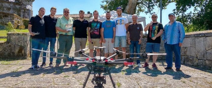 Pilotos de diferentes puntos de España se formaron en el Curso de Inspecciones Técnicas con Drones de Aerocamaras