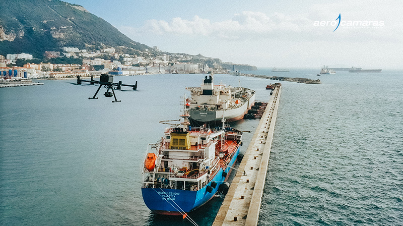 Drones para logística: aplicaciones en puertos
