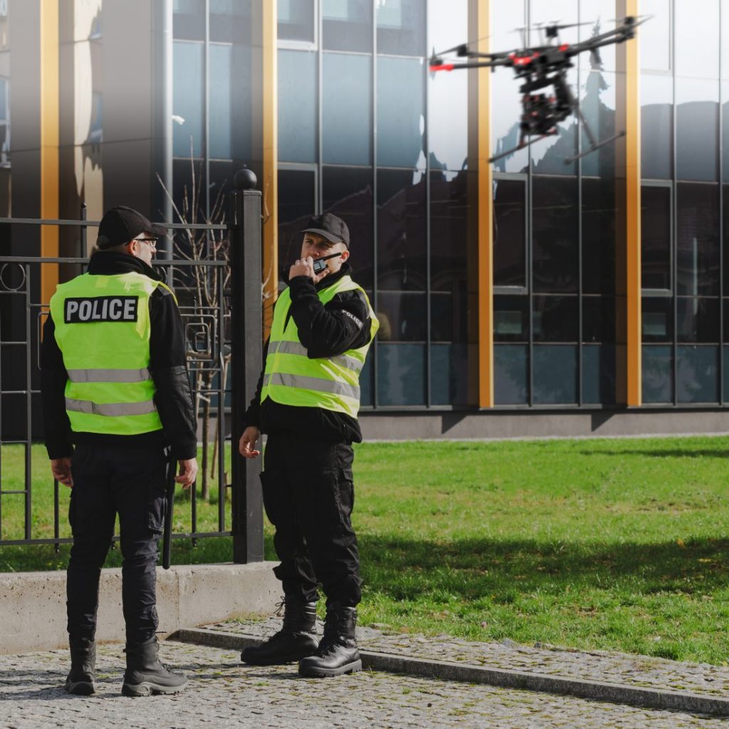 vigilancia policial drones aerocamaras