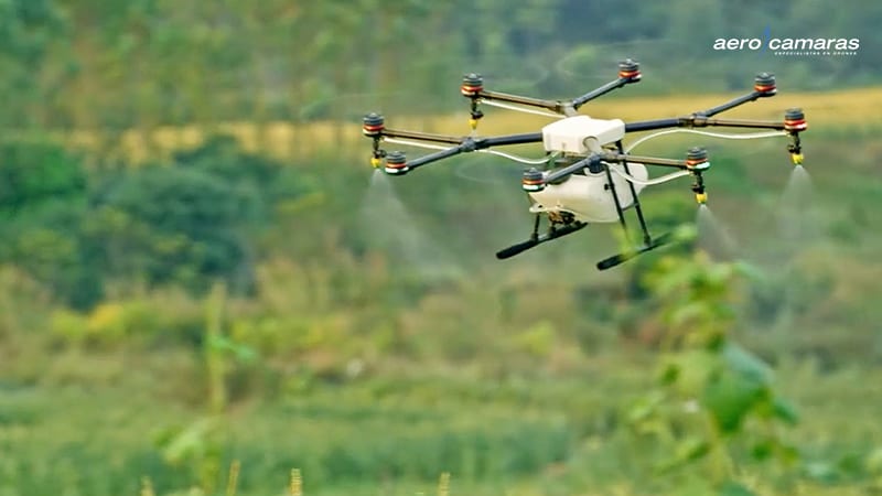 drones para fumigar aerocamaras
