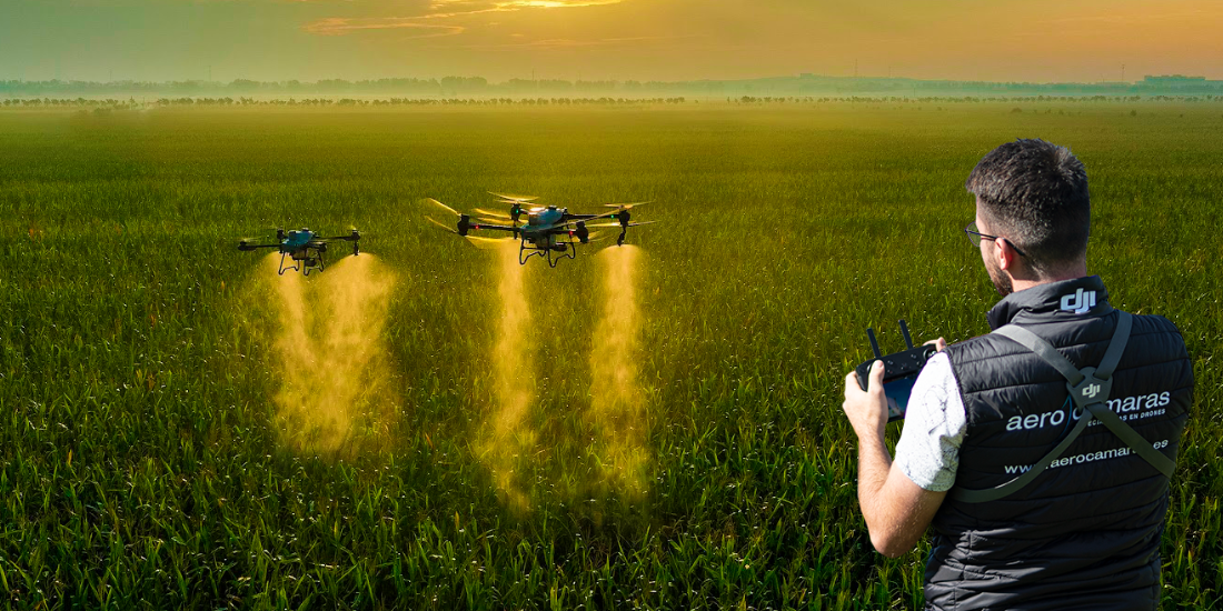 Soluciones integrales para tu empresa con drones: DJI Agriculture Spain